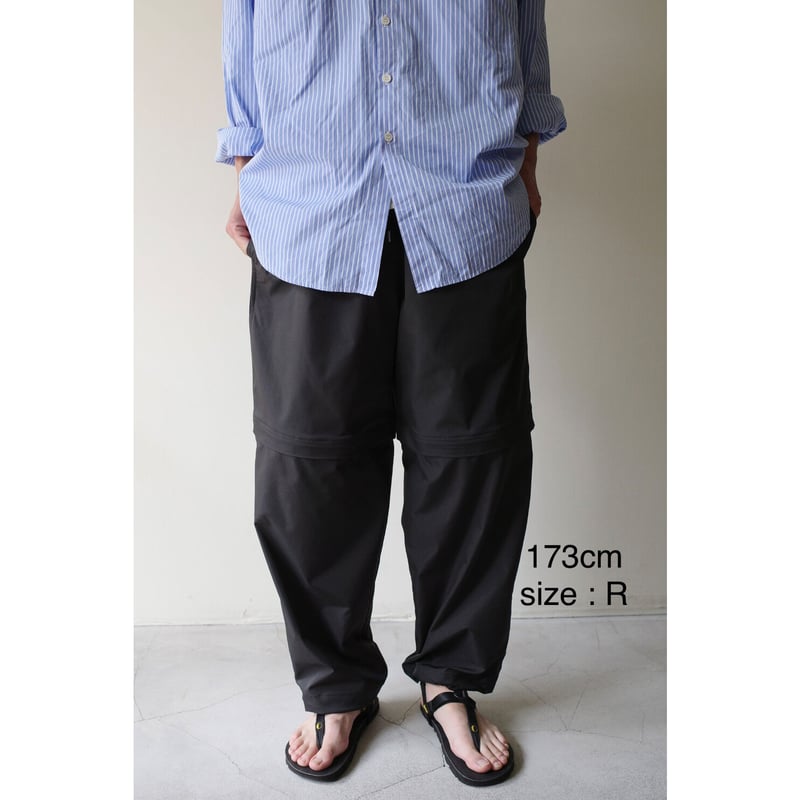 パンツ PACS CONVERTIBLE PANTS PACS LIMONTA CONVERTIBLE PANTS black