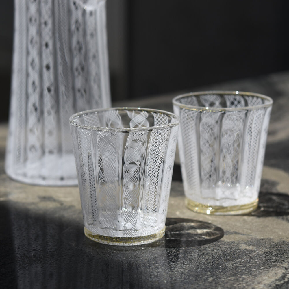 レースガラスのグラス/津坂陽介 034828-1-546 | 富山ガラス工房