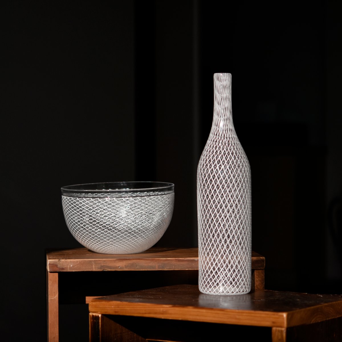 ラティチェロボトル/加倉井秀昭 035227-1-823 | 富山ガラス工房