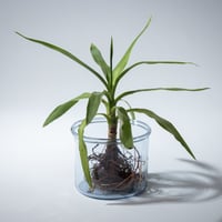 Crumple Pot Smal with inner pot　 Remelt Blue/AYANO YOSHIZUMI