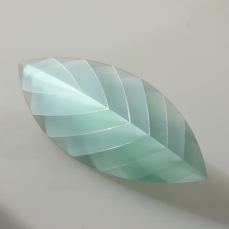 Layers of Light -Leaf-S  Green＆Clear/小島有香子　033641-1-324