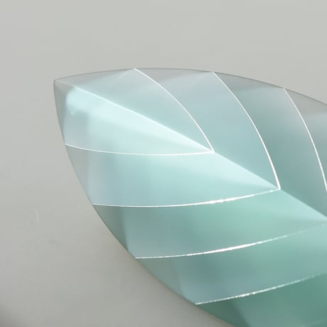 Layers of Light -Leaf-S  Green＆Clear/小島有香子　033641-1-324