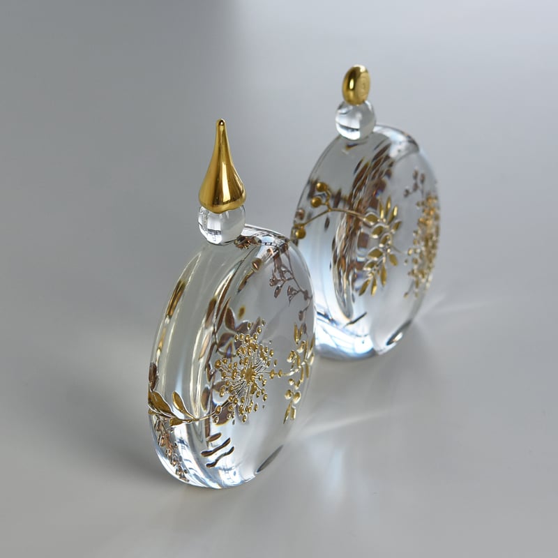 おひなさま 大円/時澤真美 037114-1-928 | 富山ガラス工房