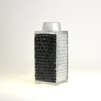 【Glass Art Pot展示作品】モザイク四角花器/佐野猛