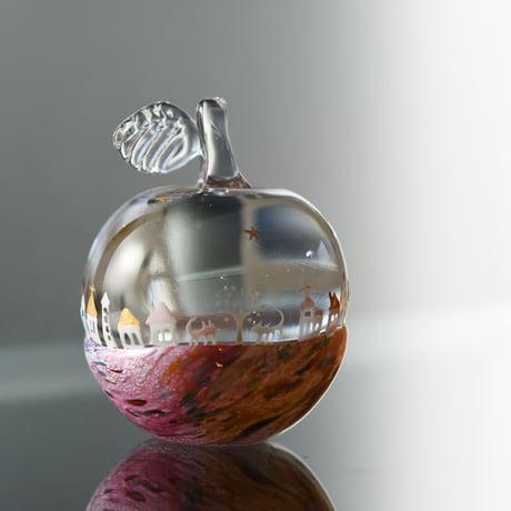 ガラスボウル　富山ガラス　輪花ボウルM 工芸品　Toyama Glass 富山アイコニック/輪花ボウルS 636 | 富山ガラス工房