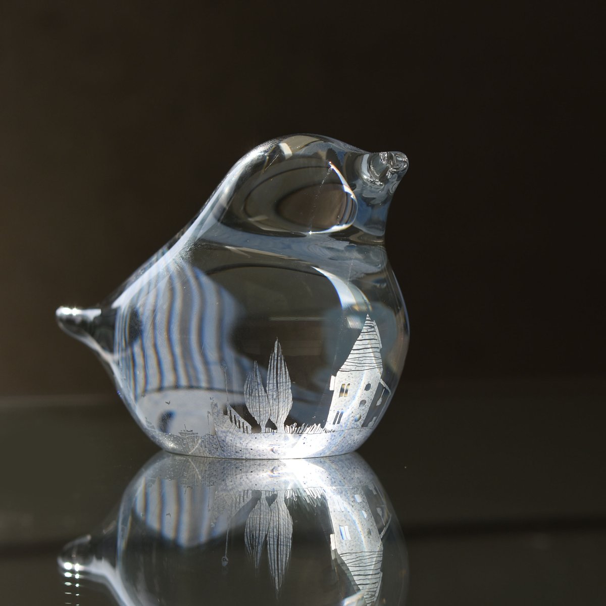 金津沙矢香　小鳥　オブジェ　オーナメント　ガラス　置物　アート 金津沙矢香 小鳥 オブジェ オーナメント ガラス 置物 アート 金津沙矢