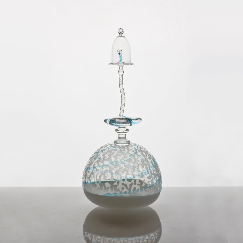 ✨ガラス聖3Dボタニカルアート✨Homage to Nature　⭐️ ☆匿名おお Glass Art Pot 展示作品】Life/宮本崇輝 | 富山ガラス工房