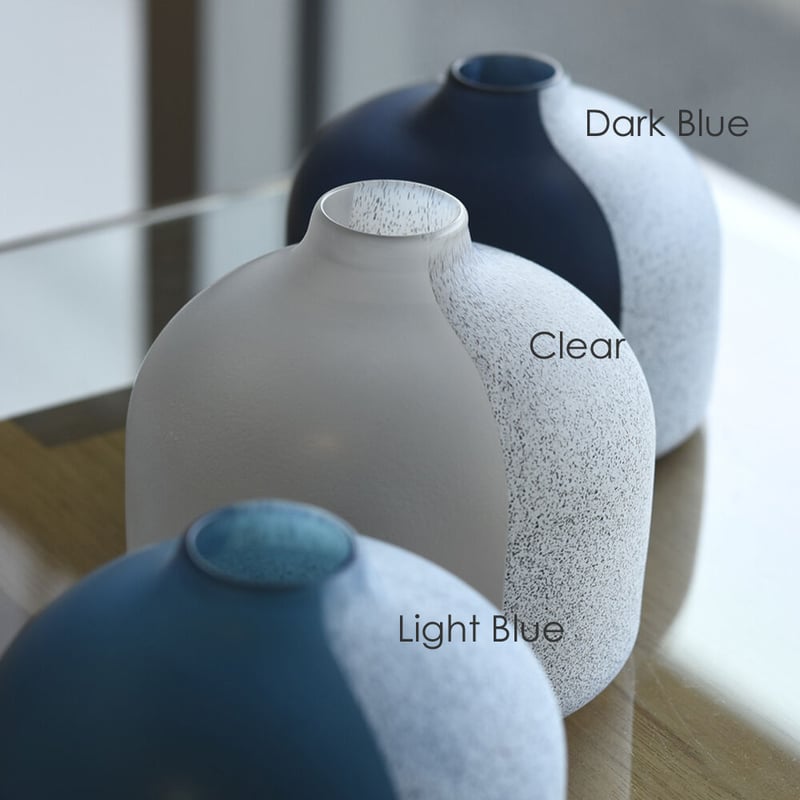 Ishime Vase/AYANO YOSHIZUMI 035913-1-521 | 富山ガラス工房 Ishime Vase/AYANO YOSHIZUMI 035913-1-521 | 富山ガラス工房