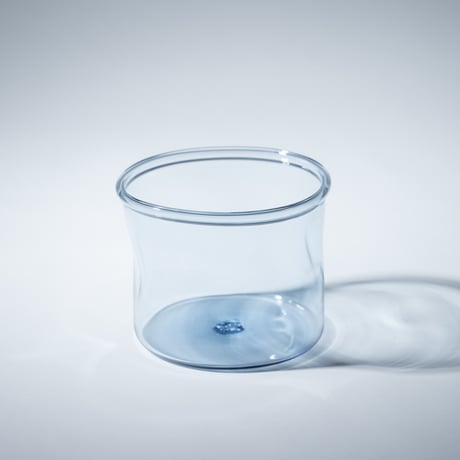 Crumple Pot Smal with inner pot　 Remelt Blue/AYANO YOSHIZUMI