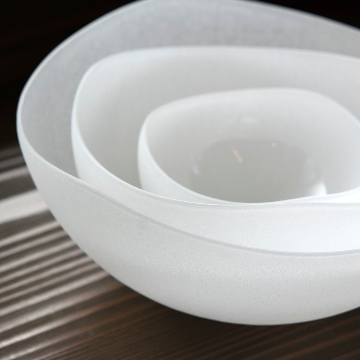 福圓富信 吹きガラス碗 福圓富信 吹きガラス碗 福圓富信 吹きガラス碗