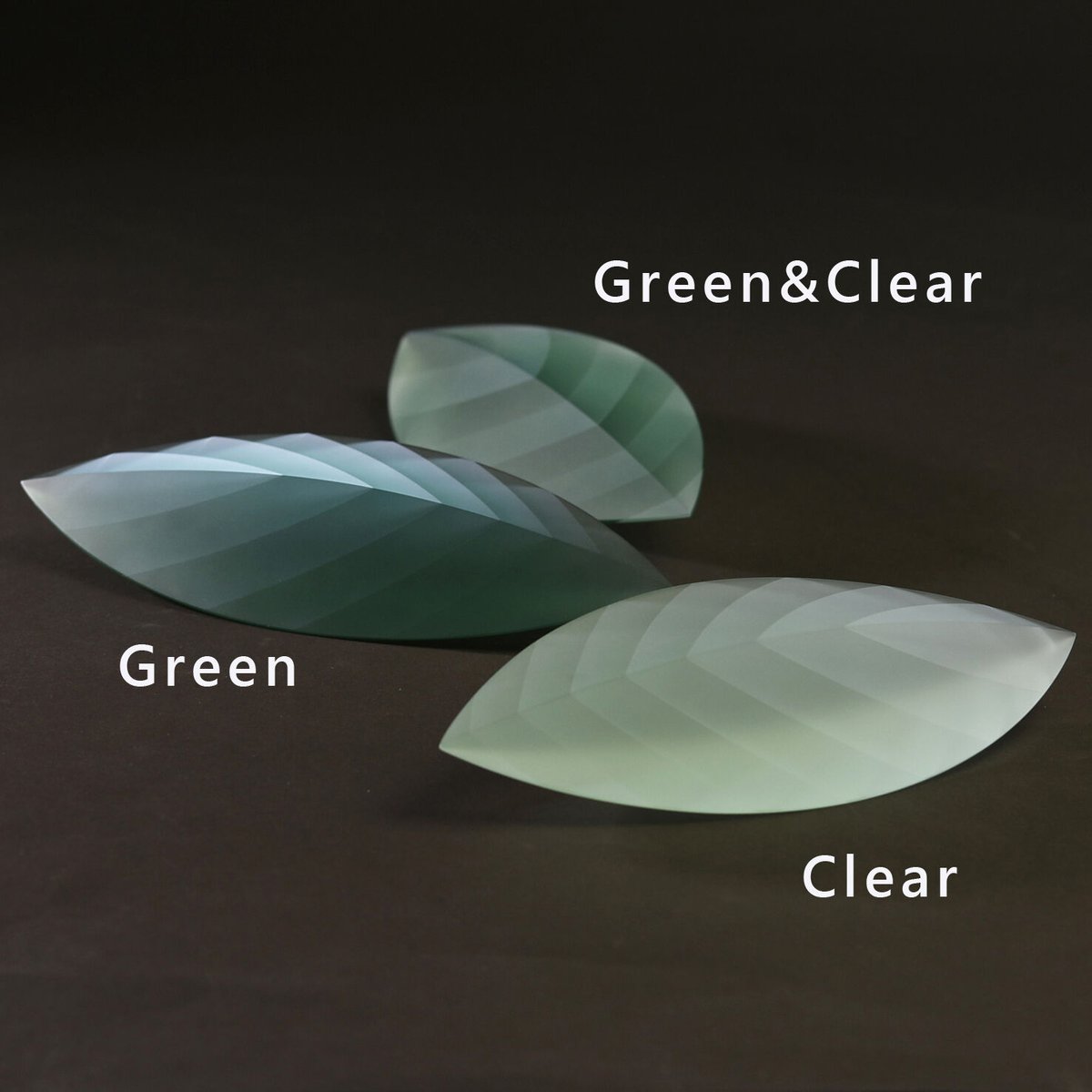 Layers of Light -Leaf-S Green＆Clear/小島有香子 0336