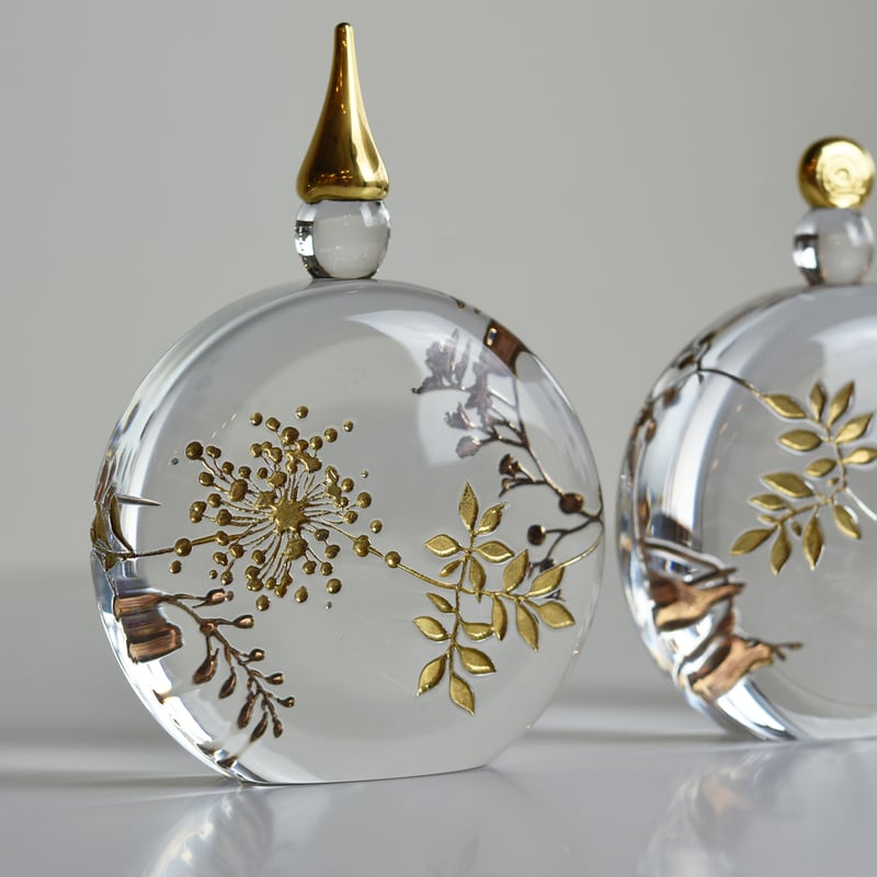 おひなさま 大円/時澤真美 037114-1-928 | 富山ガラス工房