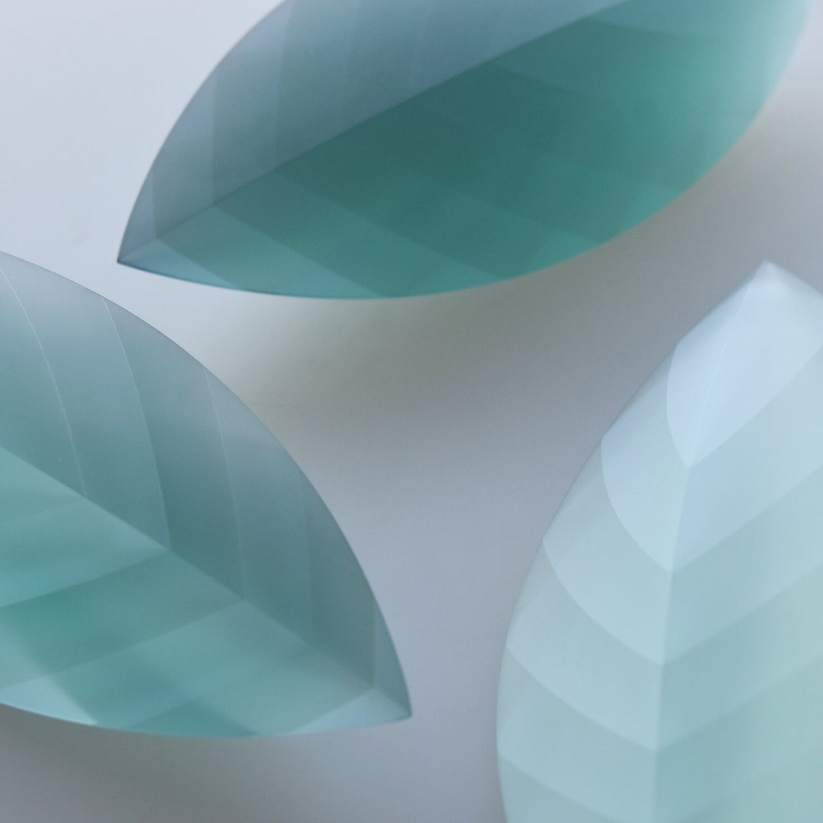Layers of Light -Leaf-S Green＆Clear/小島有香子 0336