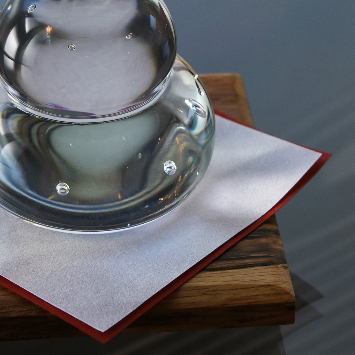 ガラスの鏡餅2026/TOYAMA GLASS STUDIO | 富山ガラス工房