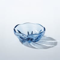 富山アイコニック ALE 輪花ボウルS/Remelt-Blue　811
