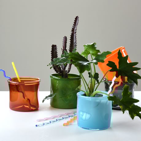 坂田甚内作 氷割金彩ガラスくいのみ2点 人気作家 送料込み250827 2025