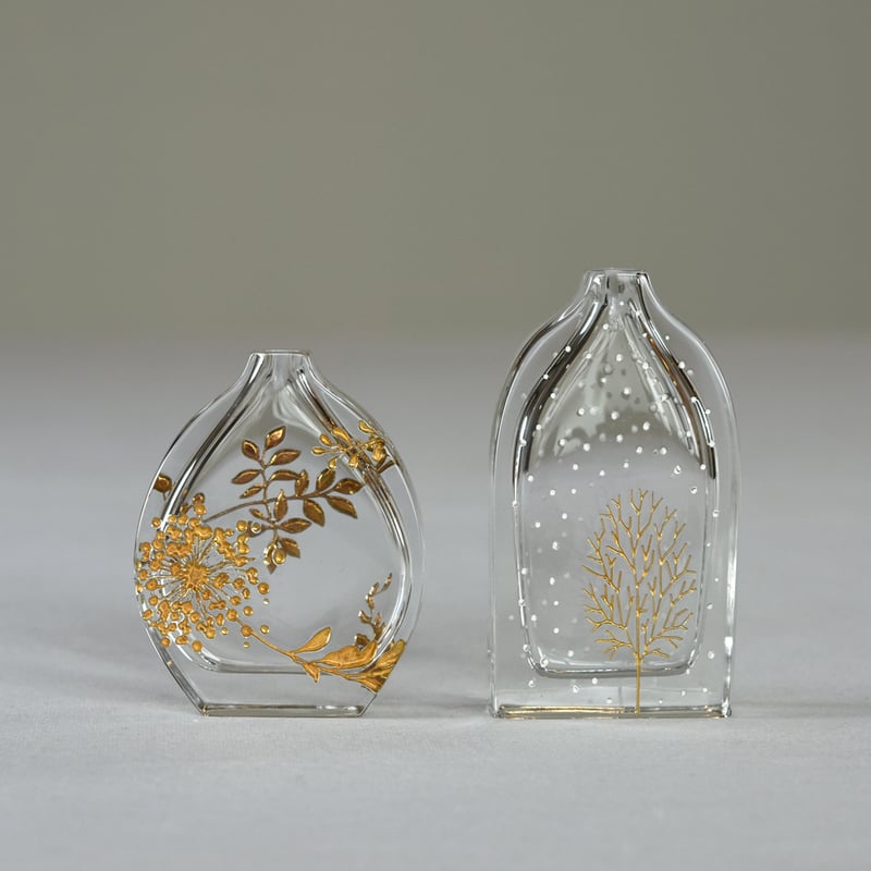 a bottle/時澤真美 025603-2-556・033693₋1-556 | 富山ガラス工房