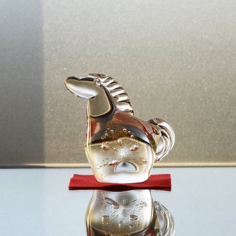 ガラス花瓶(富山ガラス工房) 富山アイコニック YAKUBIN 一輪挿し/越琥珀硝子 492 | 富山ガラス工房