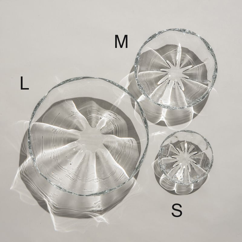 富山アイコニック/輪花ボウルM 637 | 富山ガラス工房