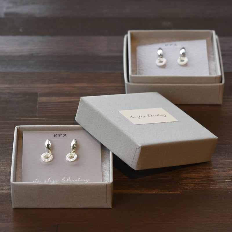 結 マーキスピアス/伊藤真知子 031373-9-458 | 富山ガラス工房 結 マーキスピアス/伊藤真知子 031373-9-458 | 富山ガラス工房