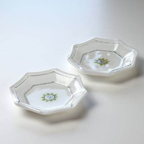 色絵豆皿 /戸島邦子　024666-6-849