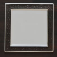 泡のリム皿（L）/戸島邦子　033224-2-308