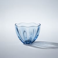 富山アイコニック ALE 輪花カップS/Remelt-Blue 812