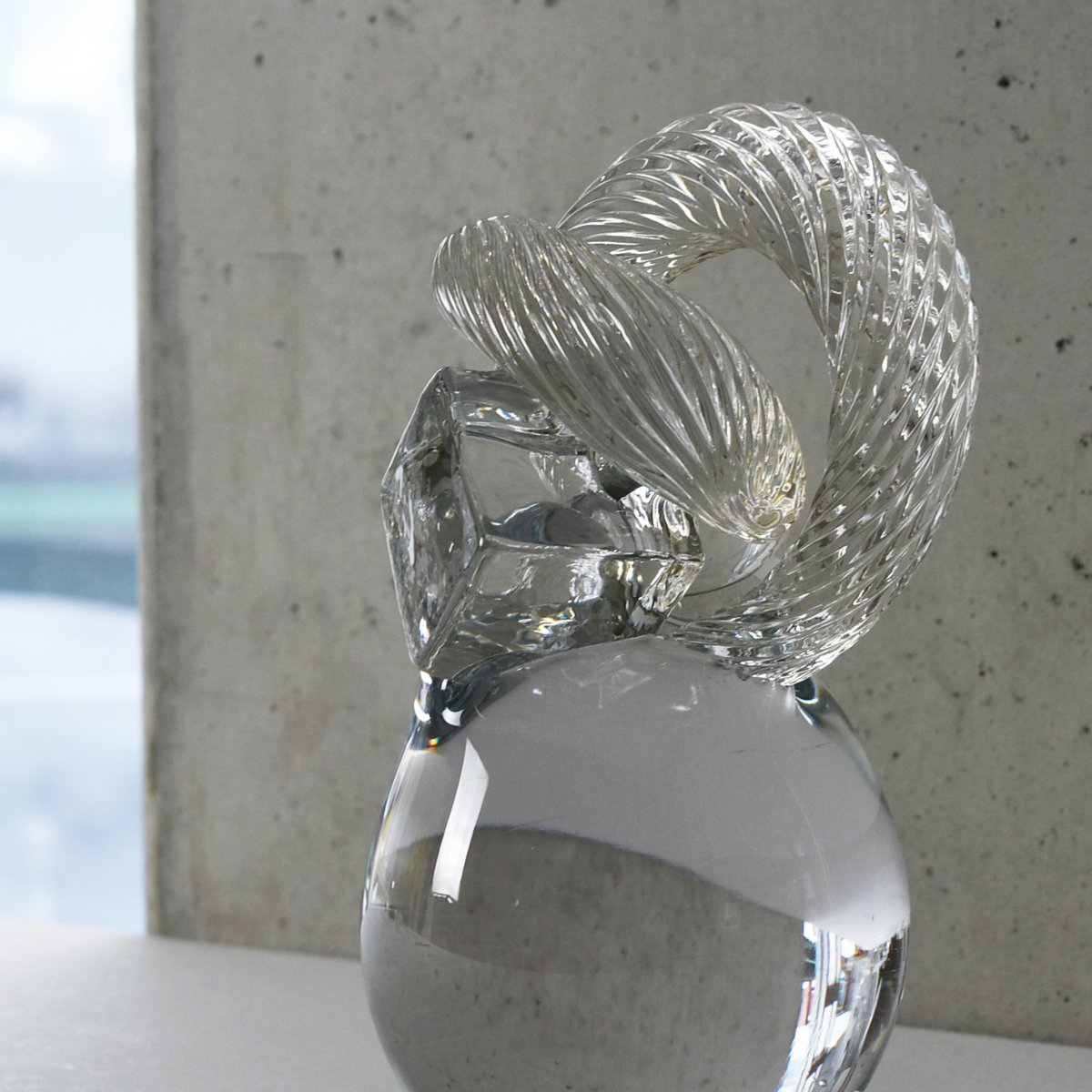 オーナメント「なぞ」/髙橋禎彦 037202-1 | 富山ガラス工房