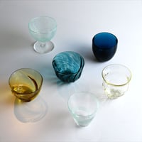 富山曼荼羅彩　冷酒グラス／TOYAMA GLASS STUDIO