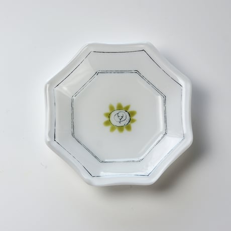 色絵豆皿 /戸島邦子　024666-6-849