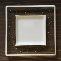 泡のリム皿（S)/戸島邦子　031376-1-310