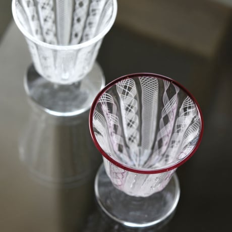 レースガラスの酒器/津坂陽介　035954-1-640・026885-2-640