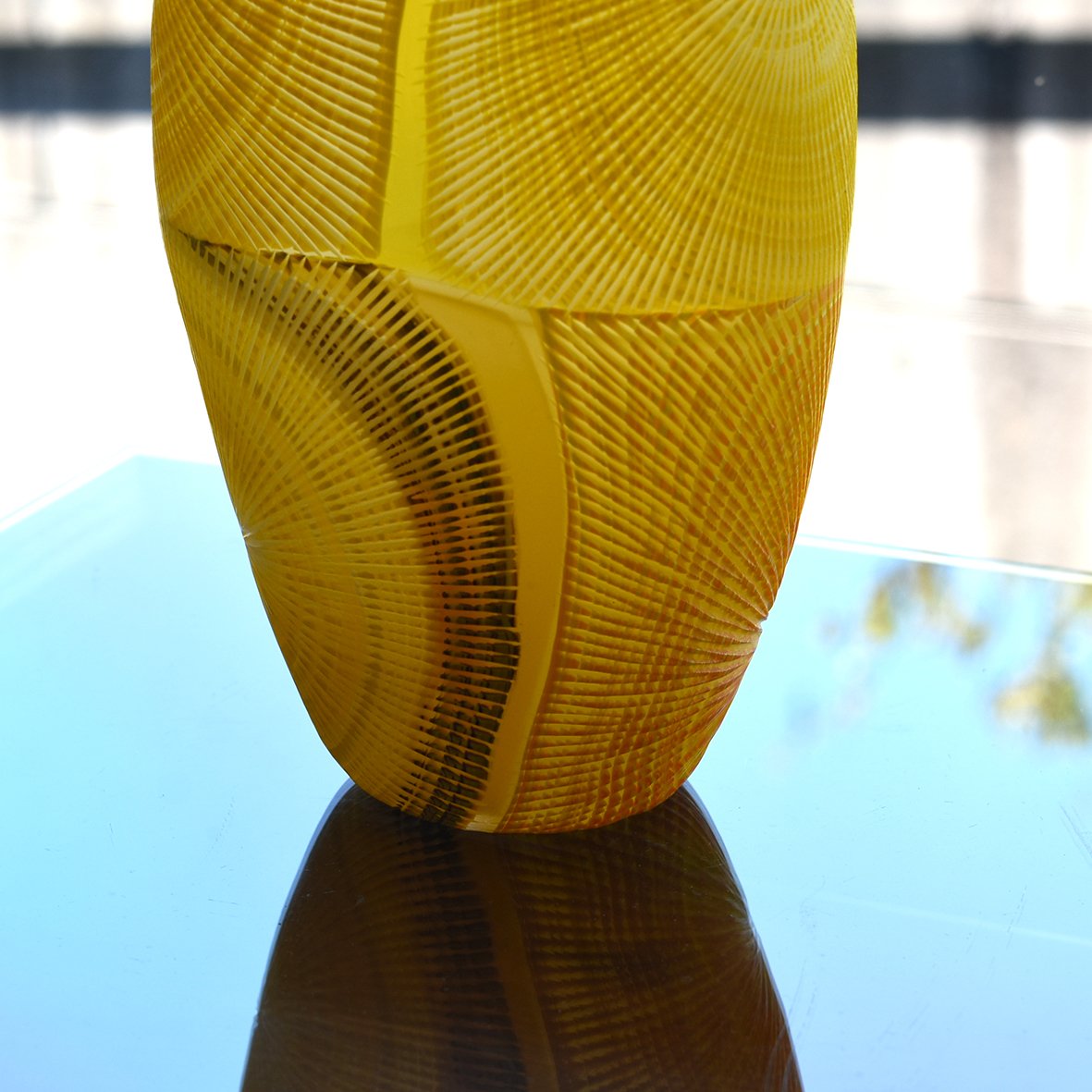 Glass Art Pot展示作品】Bright Light Flower/佐野曜子 | 富