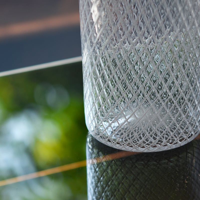 ラティチェロボトル/加倉井秀昭 035227-1-823 | 富山ガラス工房