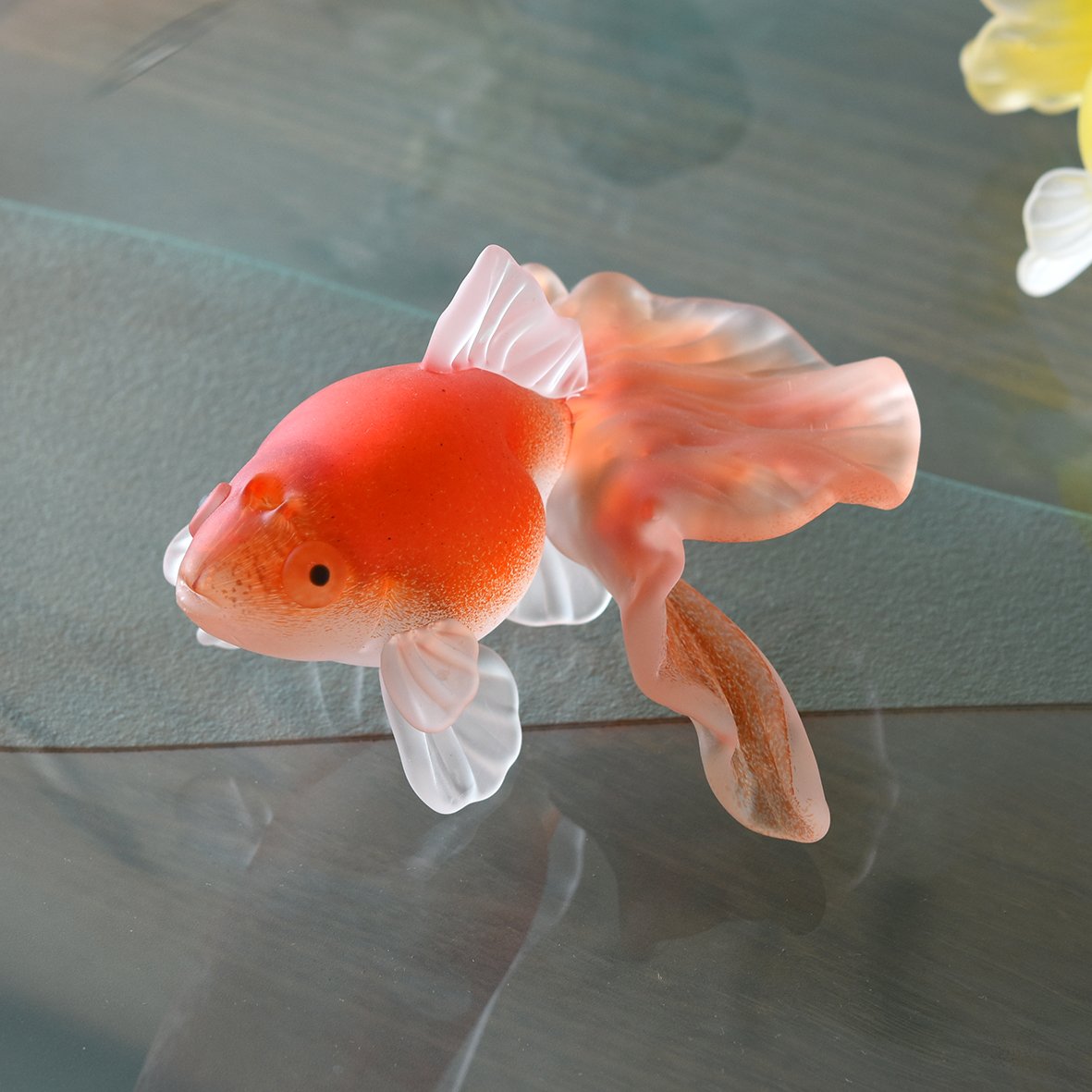 骨董　現代作家　富山ガラス工房　作家作品　縞模様　スカイブルー　かぶら型　花器 骨董 現代作家 富山ガラス工房 作家作品 縞模様 スカイブルー