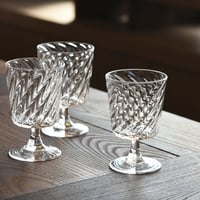 ビストログラス　ツイスト/日の出ガラス工芸社　025947-2-338 B