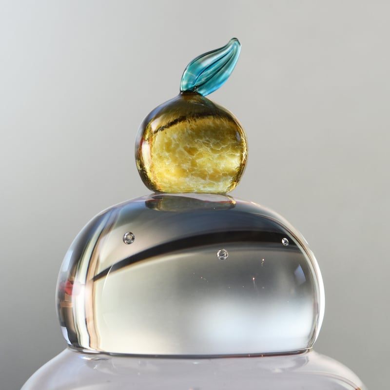 ガラスの鏡餅2026/TOYAMA GLASS STUDIO | 富山ガラス工房