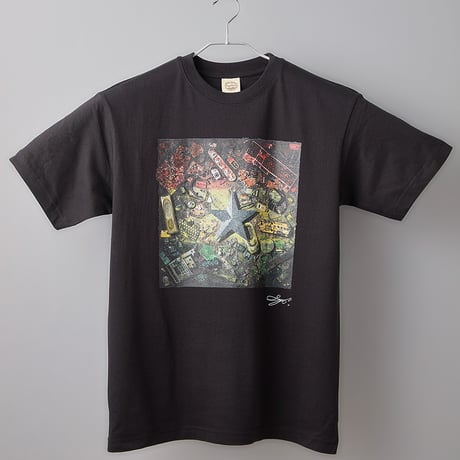 【長坂真護】Tシャツ「Ghana's Flag」（オーガニックコットン）