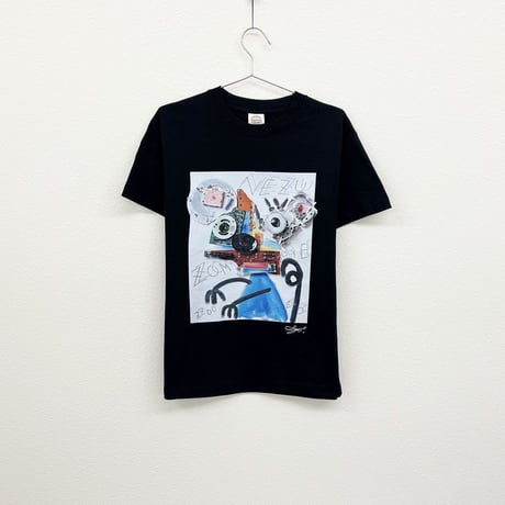 【長坂真護】Tシャツ「NEZU ZOMBIE 」(オーガニックコットン）