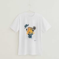 【長坂真護】Tシャツ「Flying Hat」（リサイクルポリエステル）