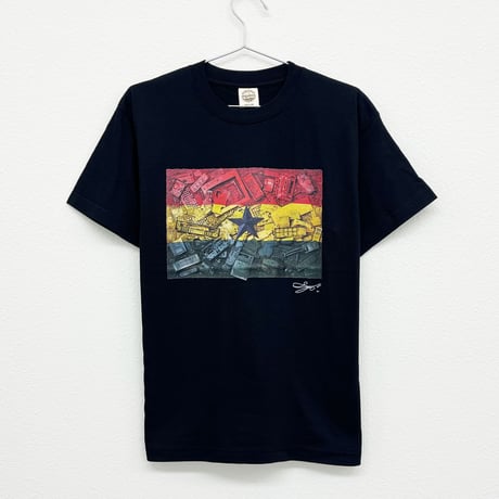 【長坂真護】Tシャツ「Ghana」(オーガニックコットン）