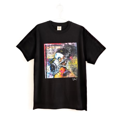 【長坂真護】Tシャツ「BONBO IN MAGO」（オーガニックコットン）