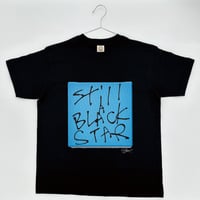 【長坂真護】Tシャツ「Still A Black Star」(オーガニックコットン）