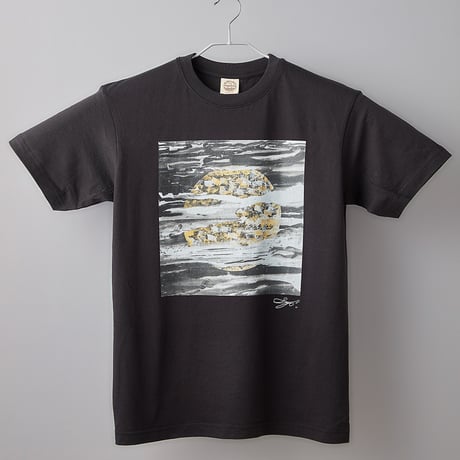 【長坂真護】Tシャツ「世界平和の空気清浄器」（オーガニックコットン）