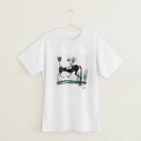 【長坂真護】Tシャツ「Our friendship」（リサイクルポリエステル）