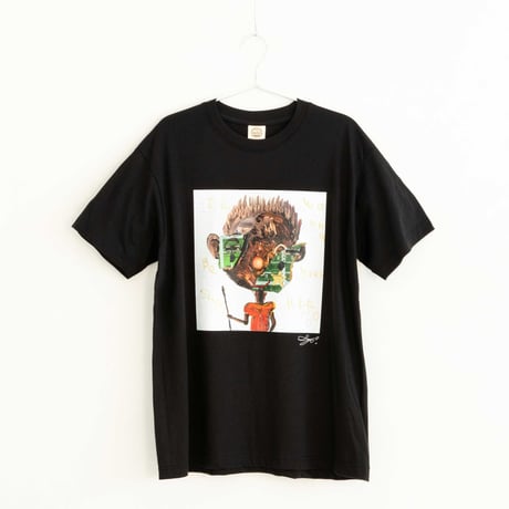 【長坂真護】Tシャツ「I wanna be your hero」（オーガニックコットン）
