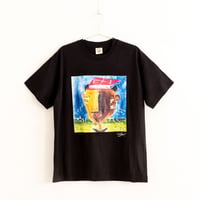 【長坂真護】Tシャツ「I know any knowledge」（オーガニックコットン）