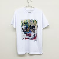 【長坂真護】Tシャツ「plastics Jackson」（リサイクルポリエステル）