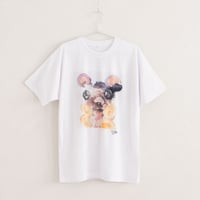 【長坂真護】Tシャツ「AI」（リサイクルポリエステル）