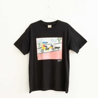 【長坂真護】Tシャツ「Superstars」(オーガニックコットン）